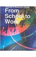 Beispielbild fr From School to Work zum Verkauf von ThriftBooks-Atlanta