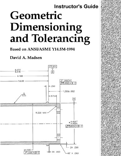 9781566375382 Geometric Dimensioning And Tolerancing Based On Ansi