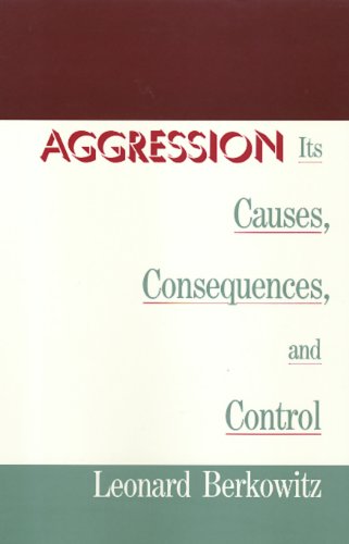 9781566390330: Aggression: Its Causes, Consequences, and Control