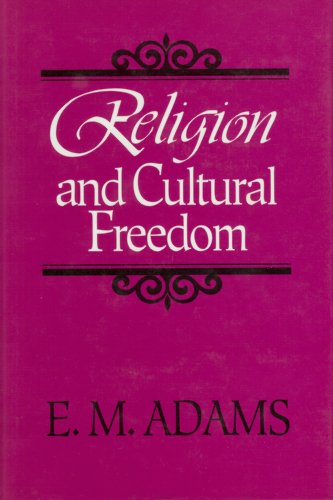 Religion & Cultural Freedom (9781566390514) by Adams, E.