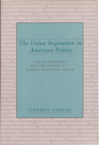 Imagen de archivo de Union Inspiration Amer Politics a la venta por ThriftBooks-Dallas
