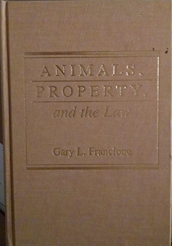 Stock image for Animals, Property, and the Law for sale by Better World Books