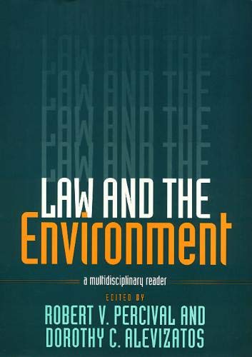 Imagen de archivo de Law and the Environment: A Multidisciplinary Reader a la venta por Ravin Books