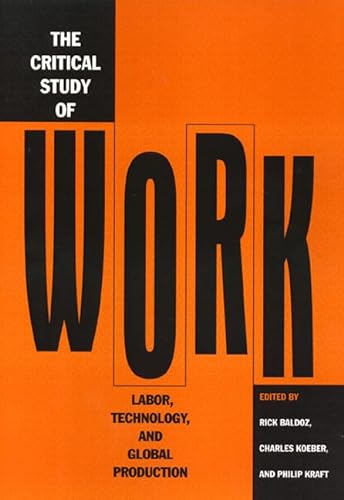 9781566397971: Critical Study Of Work