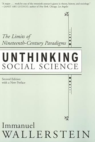 Beispielbild fr Unthinking Social Science zum Verkauf von Blackwell's