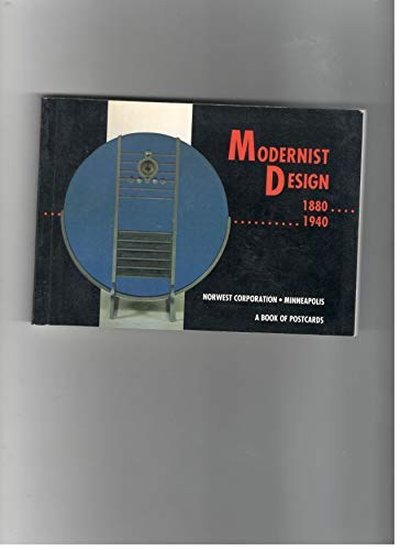 Imagen de archivo de Modernist Design 1880-1940 a la venta por Wonder Book