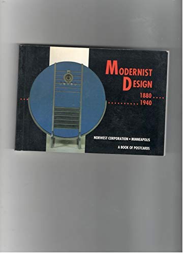 Stock image for Modernist Design 1880-1940 for sale by Hay-on-Wye Booksellers