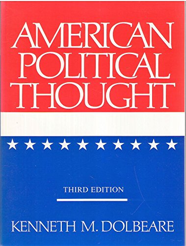 Imagen de archivo de American Political Thought a la venta por Heisenbooks