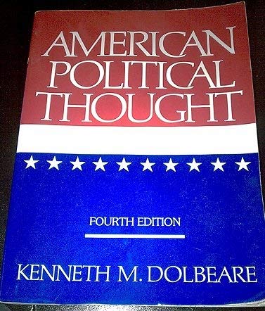 Imagen de archivo de American Political Thought (Chatham House Studies in Political Thinking) a la venta por Wonder Book