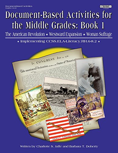 Beispielbild fr Document Based Activities for the Middle Grades; zum Verkauf von Better World Books