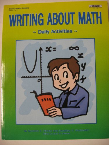 Beispielbild fr Writing About Math, Grades 3-6 zum Verkauf von Bookmans