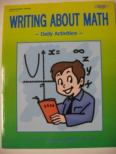 Imagen de archivo de Writing About Math, Grades 3-6 a la venta por Bookmans