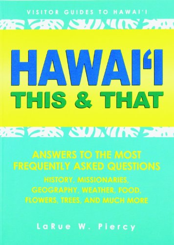 Stock image for Hawaii This and That for sale by Better World Books: West