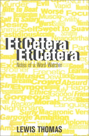 9781566491662: Et Cetera, Et Cetera: Notes of a Word-Watcher