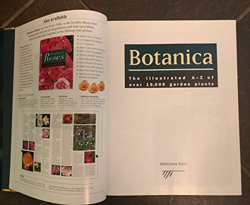 Stock image for Botanica: The Illustrated A-Z of Over 10,000 Garden Plants and How to Cultivate Them for sale by Books of the Smoky Mountains