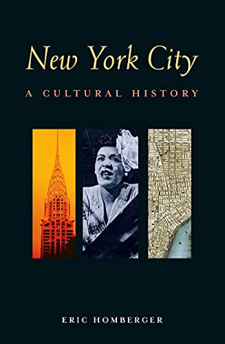 Beispielbild fr New York City : A Cultural History zum Verkauf von Better World Books