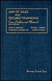 Stock image for Cases, Problems and Materials on the Law of Sales and Secured Financing (University Casebook Series) for sale by GoldBooks