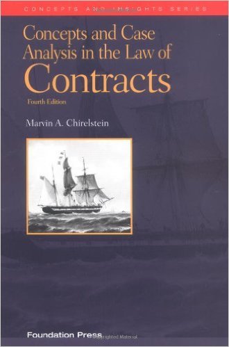 Stock image for Concepts and Case Analysis in the Law of Contracts (University Textbook Series) for sale by Granada Bookstore,            IOBA