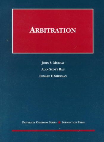 Stock image for Arbitration (University Casebook) for sale by HPB-Red