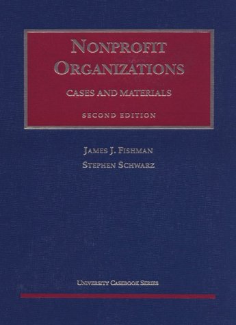 9781566627634: Non-Profit Organizations Cases and Materials