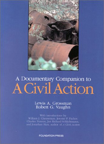 Imagen de archivo de A Documentary Companion to a Civil Action: Wi Notes, Comments, and Questions a la venta por More Than Words