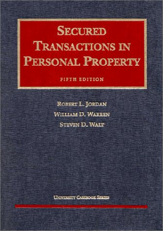 9781566627962: Secured Transactions in Personal Property (University Casebook)
