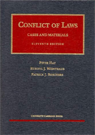 9781566628150: Conflict of Laws: Cases and Materials (University Casebook)