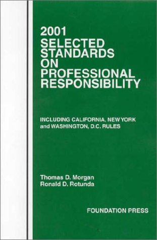 Stock image for Selected Standards on Professional Responsibility for sale by Z-A LLC