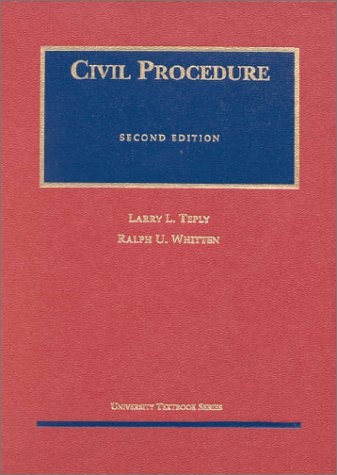 Stock image for Civil Procedure University Textbook (University Textbook Series) for sale by HPB-Red