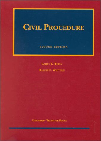 Imagen de archivo de Civil Procedure a la venta por Better World Books