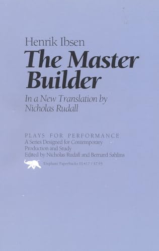 Imagen de archivo de The Master Builder (Plays for Performance Series) a la venta por Wonder Book