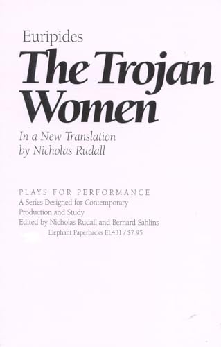 Beispielbild fr Euripides - the Trojan Women : Plays for Performance zum Verkauf von Better World Books