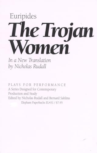 Imagen de archivo de The Trojan Women (Plays for Performance) a la venta por AwesomeBooks