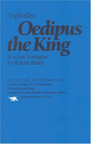 Stock image for Oedipus the King (Plays for Performance Series) for sale by Wonder Book