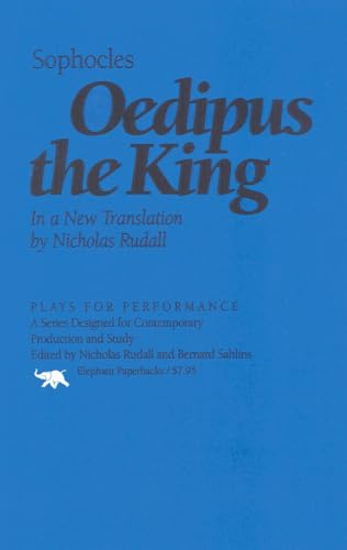 Imagen de archivo de Oedipus the King (Plays for Performance Series) a la venta por SecondSale