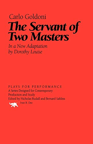 Imagen de archivo de The Servant of Two Masters Plays for Performance Series a la venta por PBShop.store US