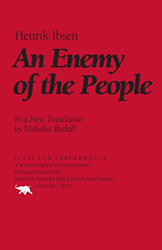 Beispielbild fr An Enemy of the People (Plays for Performance Series) zum Verkauf von SecondSale