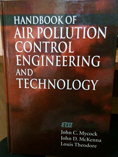 Stock image for Handbook of Air Pollution Control Engineering and Technology for sale by Better World Books