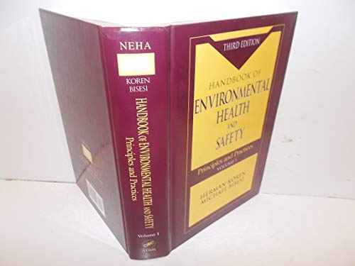 Imagen de archivo de Handbook of Environmental Health and Safety 1: Principles and Practices Volume I (Handbook of Environmental Health & Safety) a la venta por HPB-Red
