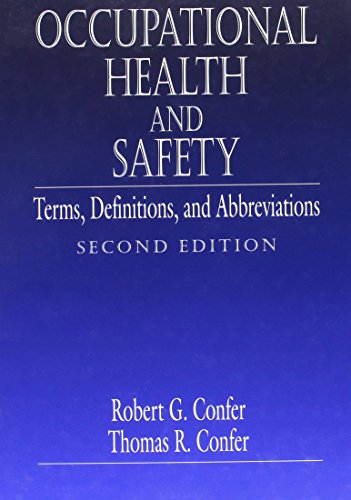 Stock image for Occupational Health and Safety : Terms, Definitions and Abbreviations, Second Edition for sale by Better World Books