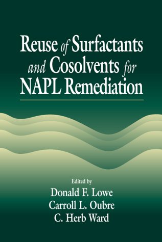 Imagen de archivo de Reuse of Surfactants and Cosolvents for NAPL Remediation (AATDF Monograph Series) Lowe, Donald F.; Oubre, Carroll L. and Ward, C. H. a la venta por CONTINENTAL MEDIA & BEYOND