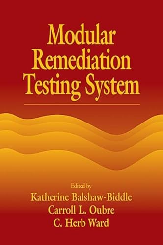 Imagen de archivo de Modular Remediation Testing Systems a la venta por Better World Books