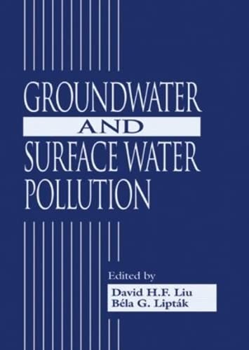9781566705110: Groundwater and Surface Water Pollution