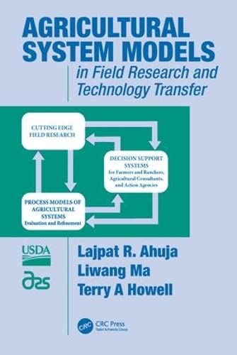 Beispielbild fr Agricultural System Models in Field Research and Technology Transfer: in Field Research and Technology Transfer zum Verkauf von WorldofBooks