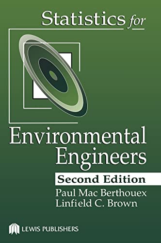 Imagen de archivo de Statistics for Environmental Engineers a la venta por Better World Books