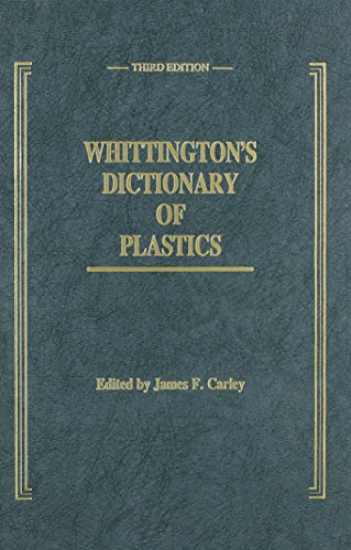 9781566760904: Whittington's Dictionary of Plastics, Third Edition (hardcover)