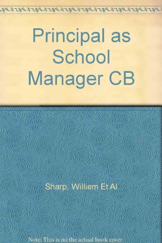 Stock image for Principal as School Manager for sale by Better World Books