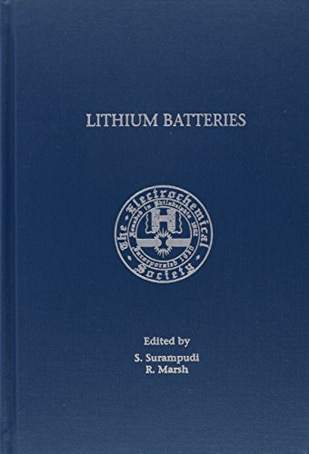 Stock image for Lithium Batteries (Proceedings 98-16) for sale by Zubal-Books, Since 1961