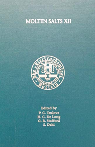 Imagen de archivo de Molten salts XII : proceedings of the international symposium a la venta por Zubal-Books, Since 1961