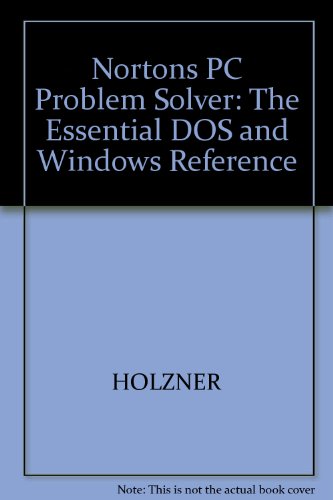 Imagen de archivo de Peter Norton's PC Problem Solver a la venta por Better World Books